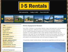 Tablet Screenshot of i5rentals.com